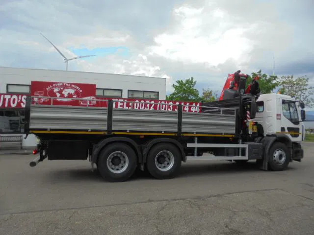 Camion cu macara nou Renault C380 320 6X4 + FASSI F245 DEMO UNUSED NL KENTEKEN: Foto 10