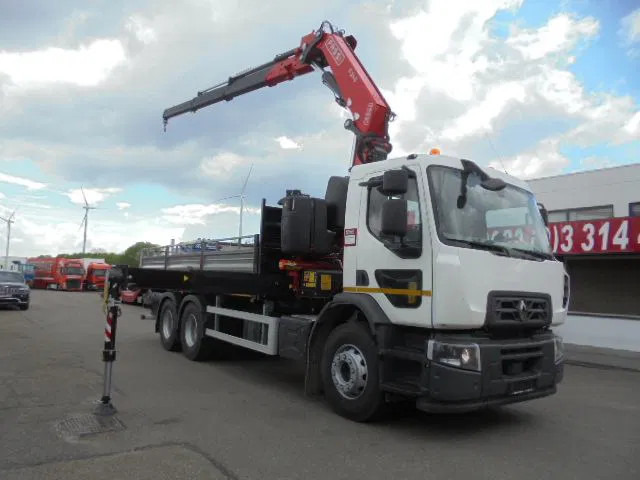 Camion cu macara nou Renault C380 320 6X4 + FASSI F245 DEMO UNUSED NL KENTEKEN: Foto 9