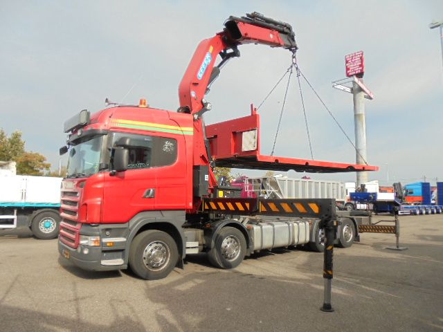 Scania R480 8X2 - Camion cu macara: Foto 5 Scania R480 8X2 - Camion cu macara: Foto 5