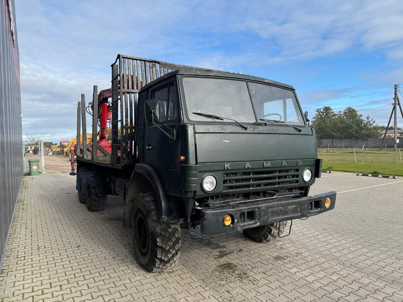 Kamaz 43101, 6x6 - Camion forestier, Camion cu macara: Foto 2 Kamaz 43101, 6x6 - Camion forestier, Camion cu macara: Foto 2