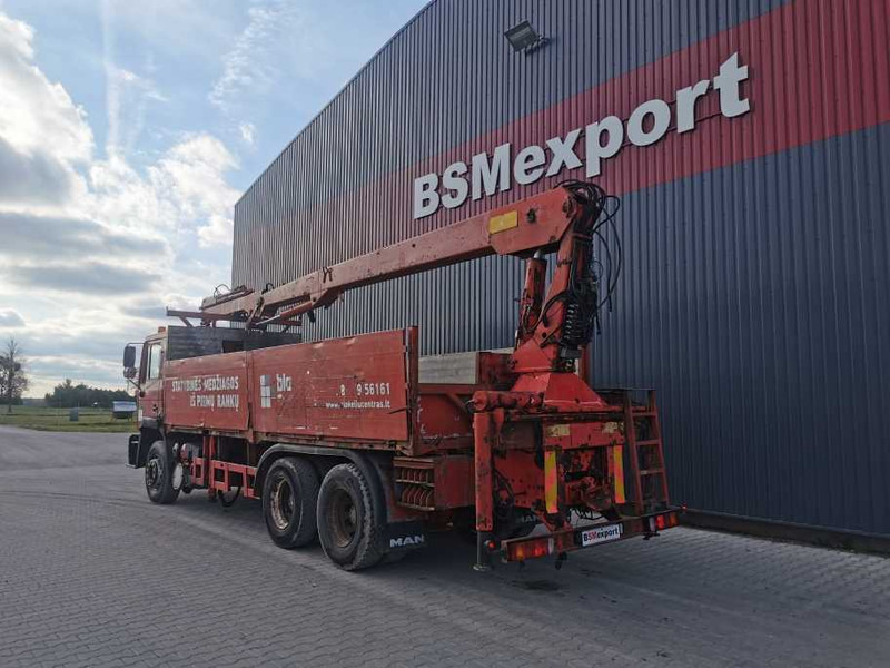 MAN 25.422 flatbed truck - Camion platformă, Camion cu macara: Foto 5 MAN 25.422 flatbed truck - Camion platformă, Camion cu macara: Foto 5