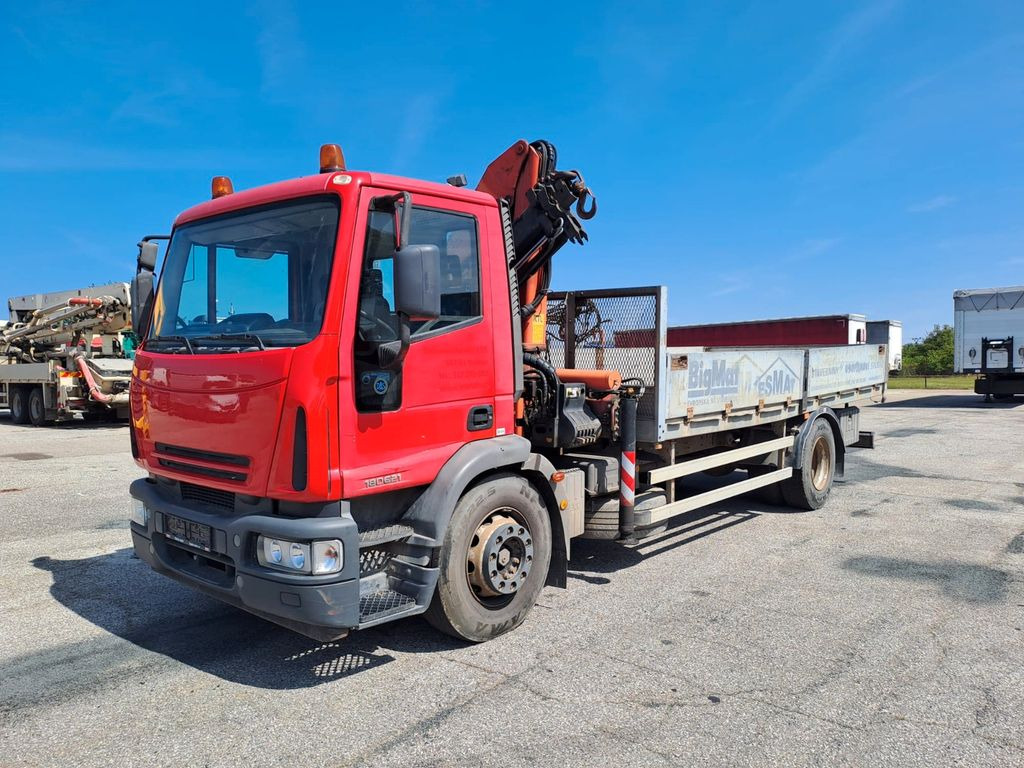 Iveco EuroCargo ML 180E21 Kran PKK12500 Iveco EuroCargo ML 180E21 Kran PKK12500 - Camion platformă, Camion cu macara: Foto 1 Iveco EuroCargo ML 180E21 Kran PKK12500 Iveco EuroCargo ML 180E21 Kran PKK12500 - Camion platformă, Camion cu macara: Foto 1