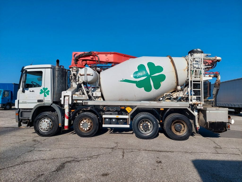 Mercedes-Benz Actros 4141 BB Putzmeister M24-3 Mercedes-Benz Actros 4141 BB Putzmeister M24-3 - Autobetonieră cu pompă: Foto 5 Mercedes-Benz Actros 4141 BB Putzmeister M24-3 Mercedes-Benz Actros 4141 BB Putzmeister M24-3 - Autobetonieră cu pompă: Foto 5