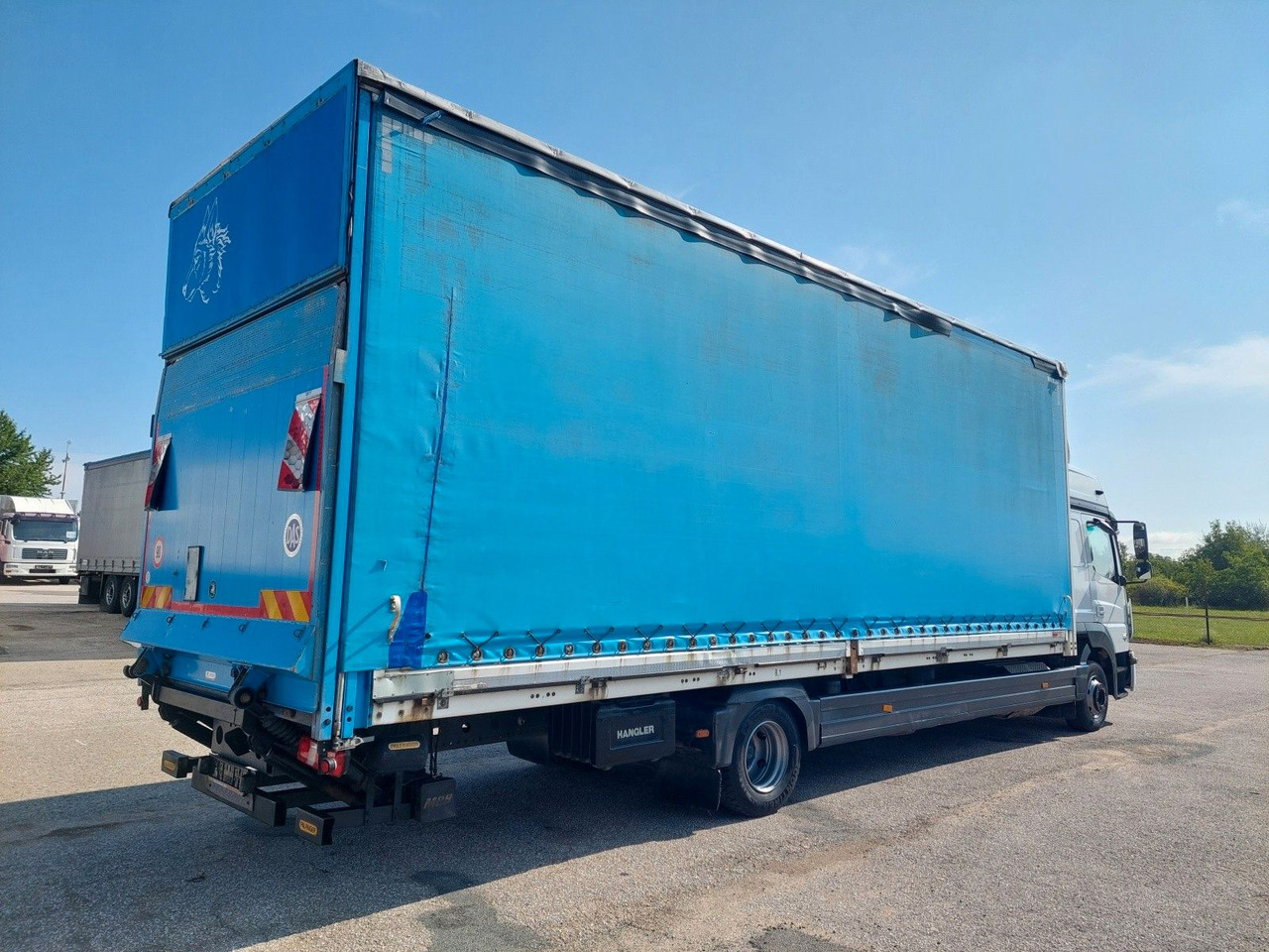 Mercedes-Benz Atego 1223 L/NR 20 20 Paletten - Camion cu prelată: Foto 4 Mercedes-Benz Atego 1223 L/NR 20 20 Paletten - Camion cu prelată: Foto 4