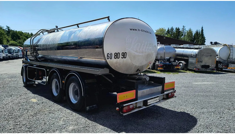 ETA 16500 L INSULATED INOX TANK - 1 COMP - Remorcă cisternă: Foto 4 ETA 16500 L INSULATED INOX TANK - 1 COMP - Remorcă cisternă: Foto 4