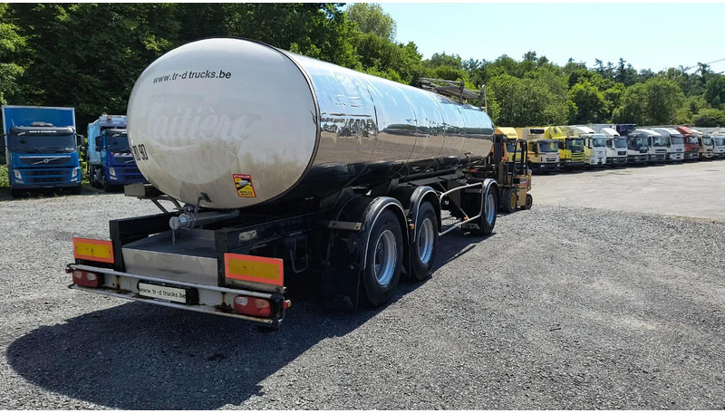 ETA 16500 L INSULATED INOX TANK - 1 COMP - Remorcă cisternă: Foto 3 ETA 16500 L INSULATED INOX TANK - 1 COMP - Remorcă cisternă: Foto 3