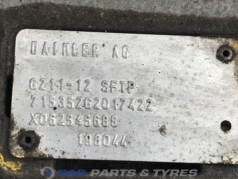 Mercedes-Benz Actros MP4 Mercedes G211-12 KL Powershift 3 Versnellingsbak A 001 260 36 00 - Cutie de viteze pentru Camion: Foto 5 Mercedes-Benz Actros MP4 Mercedes G211-12 KL Powershift 3 Versnellingsbak A 001 260 36 00 - Cutie de viteze pentru Camion: Foto 5