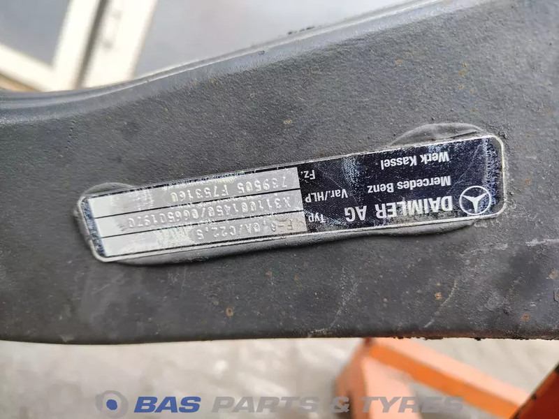 Mercedes-Benz Mercedes F-8A/C22.5 Vooras A 960 331 27 01 - Axă față pentru Camion: Foto 4 Mercedes-Benz Mercedes F-8A/C22.5 Vooras A 960 331 27 01 - Axă față pentru Camion: Foto 4