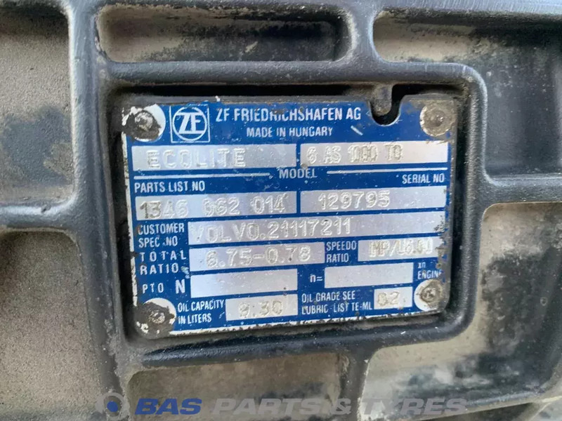 ZF FL Euro 6 - Cutie de viteze pentru Camion: Foto 5 ZF FL Euro 6 - Cutie de viteze pentru Camion: Foto 5