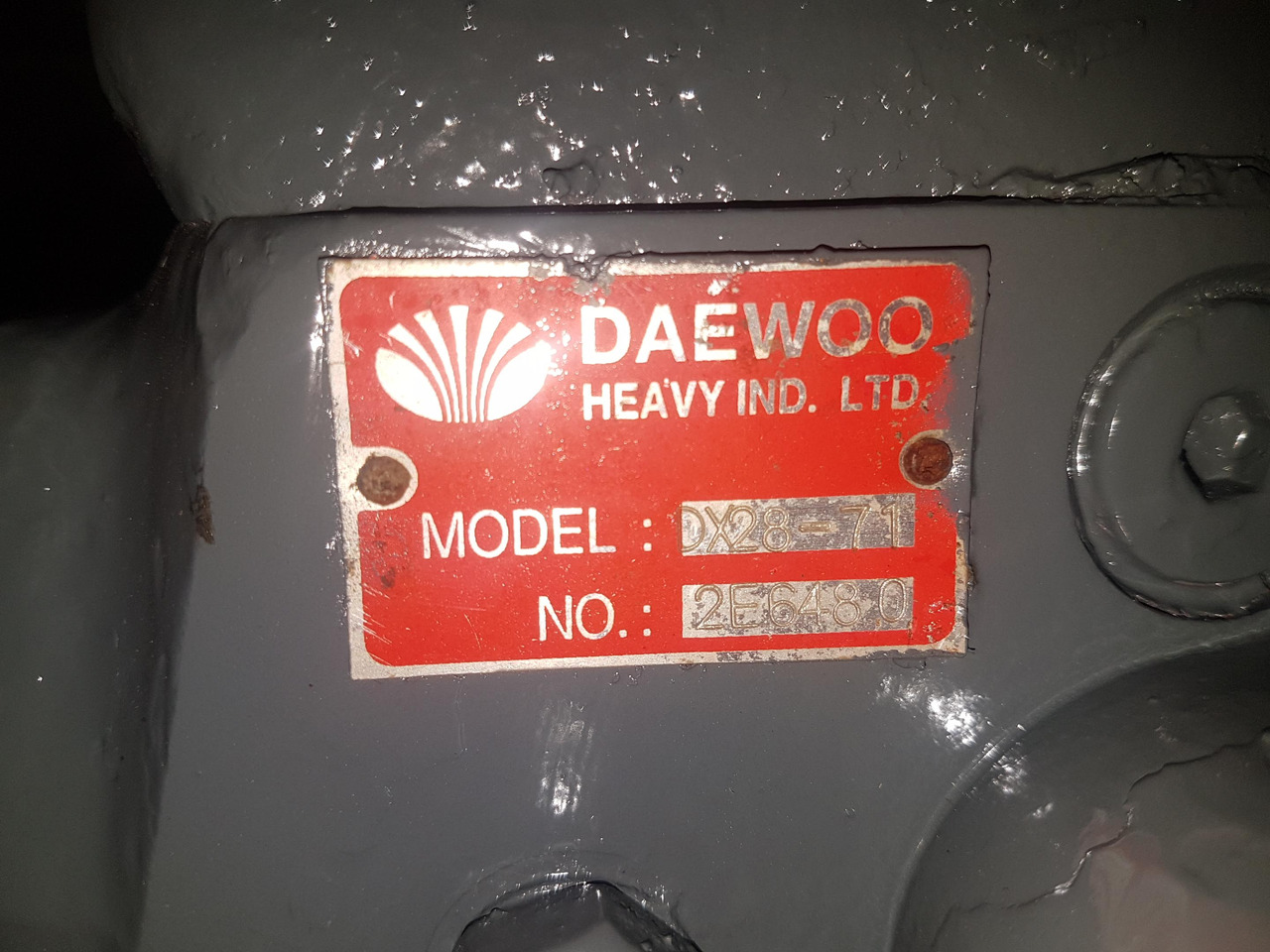 DAEWOO DX28-71 - Supapa hidraulica pentru Utilaje constructii: Foto 3 DAEWOO DX28-71 - Supapa hidraulica pentru Utilaje constructii: Foto 3