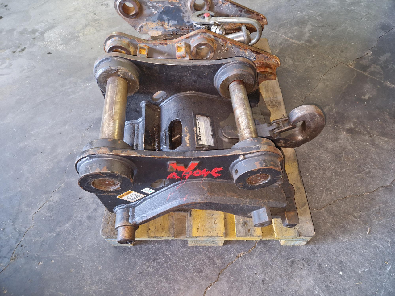 ENGANCHE RAPIDO HIDRAULICO VERACHTERT CW20H4N - Cuplare rapidă pentru Utilaje constructii: Foto 1 ENGANCHE RAPIDO HIDRAULICO VERACHTERT CW20H4N - Cuplare rapidă pentru Utilaje constructii: Foto 1