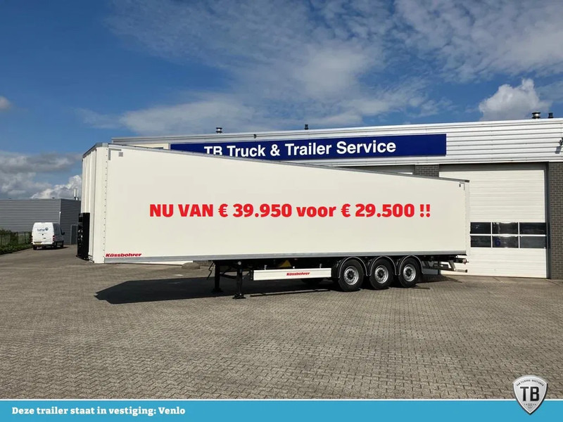 Kässbohrer SBT / 20 - 12 / 27 - Gesloten oplegger met 2x liftassen - Semiremorcă furgon: Foto 1 Kässbohrer SBT / 20 - 12 / 27 - Gesloten oplegger met 2x liftassen - Semiremorcă furgon: Foto 1