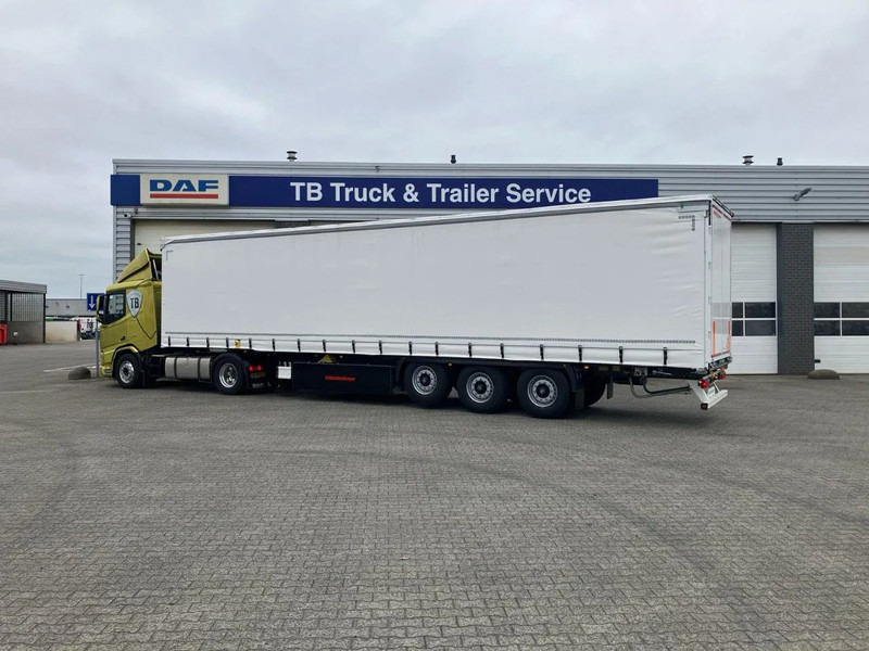 Kässbohrer SCS X+ / 90 - 12 / 27 Schuifzeilen multiplex vloer met palletkist 30 Europallets - Semiremorcă prelată: Foto 4 Kässbohrer SCS X+ / 90 - 12 / 27 Schuifzeilen multiplex vloer met palletkist 30 Europallets - Semiremorcă prelată: Foto 4