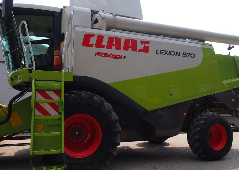 Kombajn zbożawy Claas Lexon 570 Kombajn zbożowy CLAAS LEXION 570+ heder VARIO 7,5m - Combină de recoltat cereale: Foto 4 Kombajn zbożawy Claas Lexon 570 Kombajn zbożowy CLAAS LEXION 570+ heder VARIO 7,5m - Combină de recoltat cereale: Foto 4