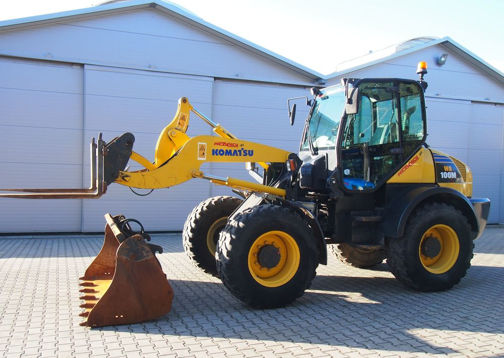 Ładowarka Komatsu WA100M 2007 Ładowarka Komatsu - Încărcător frontal pe pneuri: Foto 5 Ładowarka Komatsu WA100M 2007 Ładowarka Komatsu - Încărcător frontal pe pneuri: Foto 5