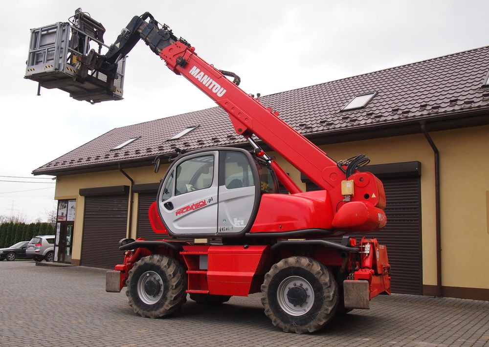 Ładowarka teleskopowa Manitou MRT 2150 Privilege MANITOU ważne UDT - Stivuitor telescopic: Foto 3 Ładowarka teleskopowa Manitou MRT 2150 Privilege MANITOU ważne UDT - Stivuitor telescopic: Foto 3
