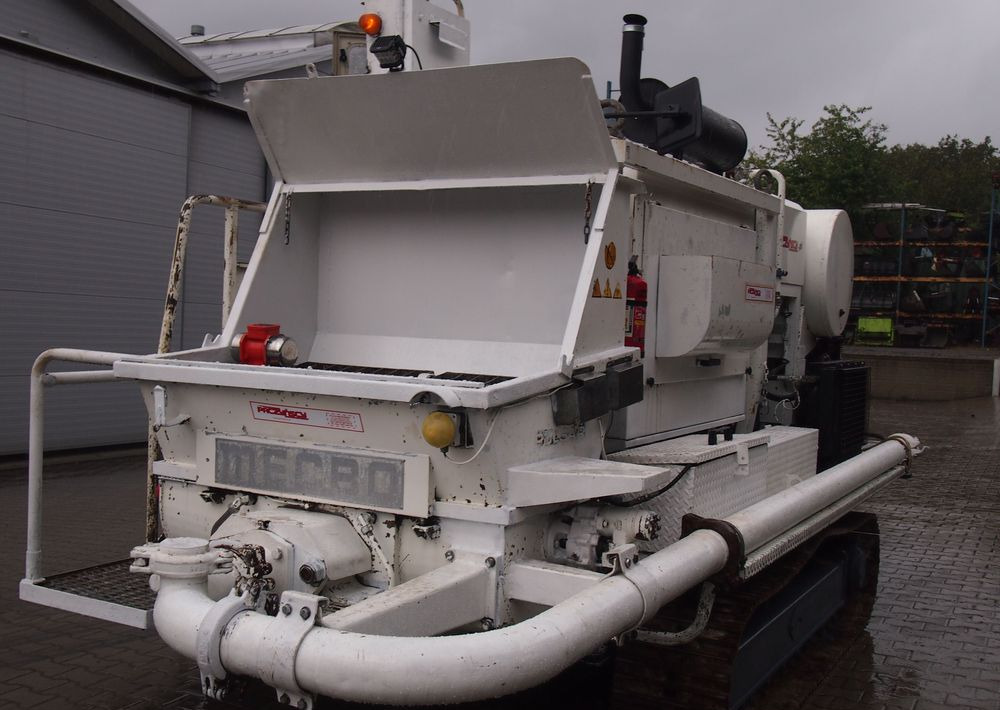 Pompa do betonu Mecbo Cartrack P4,65 APV 70bar 2009 Pompa do betonu MECBO P4,65 na gąsienicach - Pompă de beton staționară: Foto 2 Pompa do betonu Mecbo Cartrack P4,65 APV 70bar 2009 Pompa do betonu MECBO P4,65 na gąsienicach - Pompă de beton staționară: Foto 2