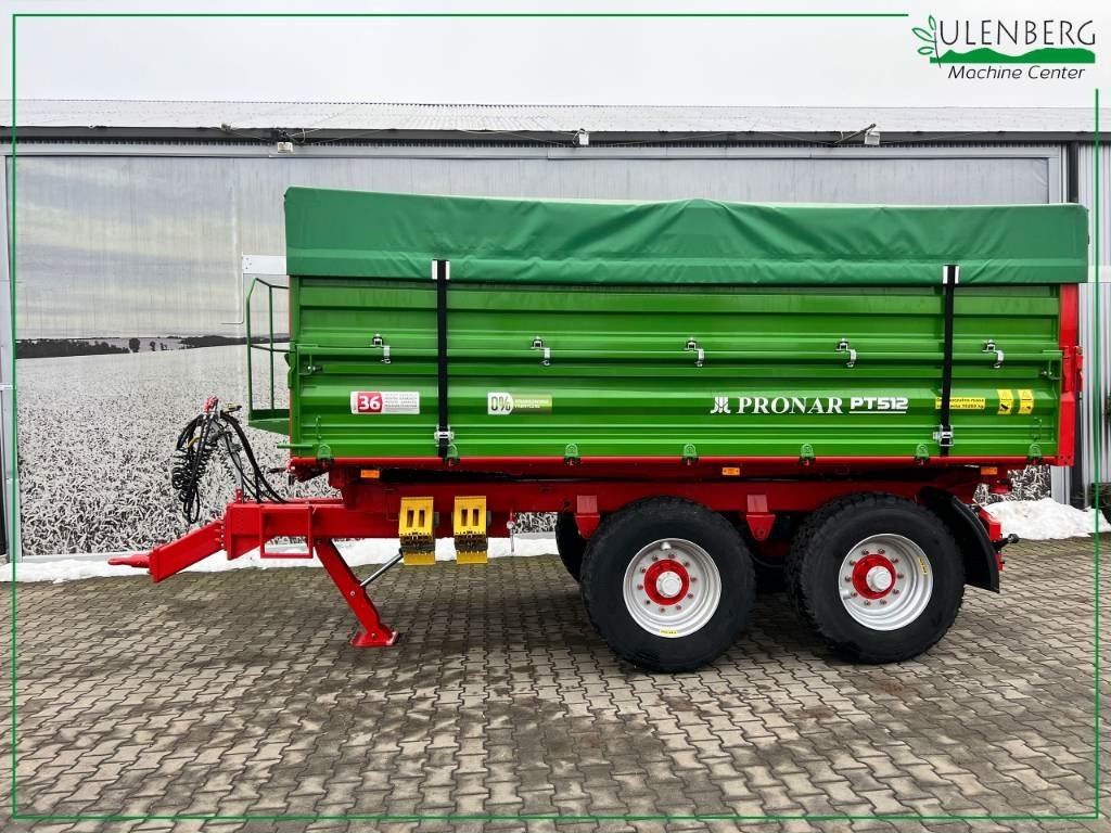 Pronar PT 512 - Remorcă autobasculantă agricolă: Foto 3 Pronar PT 512 - Remorcă autobasculantă agricolă: Foto 3