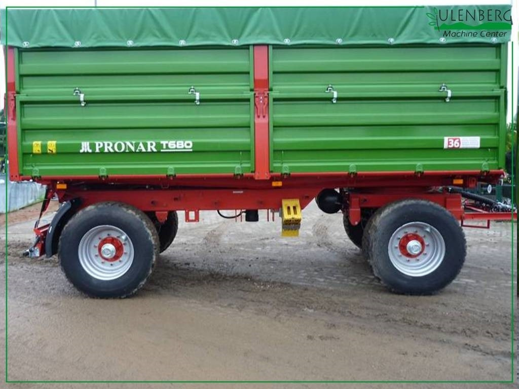 Pronar T 680 - Remorcă autobasculantă agricolă: Foto 5 Pronar T 680 - Remorcă autobasculantă agricolă: Foto 5