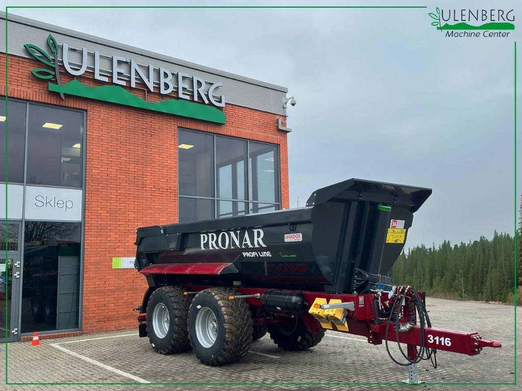 Remorcă autobasculantă agricolă nou Pronar T 701 HP: Foto 8