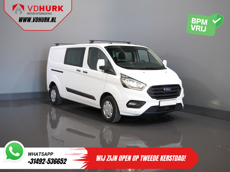 Ford Transit Custom 2.0 TDCI L2 Trend DC Dubbel Cabine BPM VRIJ! Stoelverw./ Carplay/ 2.7t Trekverm./ Navi/ PDC/ Cruise - Autoutilitară compactă, Autoutilitară cabină dublă: Foto 1 Ford Transit Custom 2.0 TDCI L2 Trend DC Dubbel Cabine BPM VRIJ! Stoelverw./ Carplay/ 2.7t Trekverm./ Navi/ PDC/ Cruise - Autoutilitară compactă, Autoutilitară cabină dublă: Foto 1