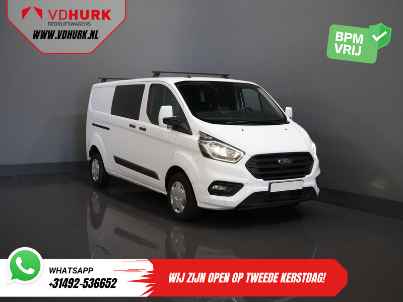 Ford Transit Custom 2.0 TDCI L2 Trend DC Dubbel Cabine BPM VRIJ! Stoelverw./ Carplay/ 2.7t Trekverm./ Navi/ PDC/ Cruise - Autoutilitară compactă, Autoutilitară cabină dublă: Foto 1 Ford Transit Custom 2.0 TDCI L2 Trend DC Dubbel Cabine BPM VRIJ! Stoelverw./ Carplay/ 2.7t Trekverm./ Navi/ PDC/ Cruise - Autoutilitară compactă, Autoutilitară cabină dublă: Foto 1
