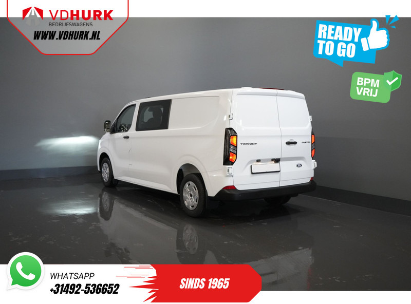 Ford Transit Custom 320 2.0 TDCI 136 pk L2 BPM VRIJ! DC Dubbel Cabine/ 5 jaar/200.000 km Garantie/ Carplay/ Climate/ Camera/ PDC/ Cruise - Autoutilitară compactă, Autoutilitară cabină dublă: Foto 2 Ford Transit Custom 320 2.0 TDCI 136 pk L2 BPM VRIJ! DC Dubbel Cabine/ 5 jaar/200.000 km Garantie/ Carplay/ Climate/ Camera/ PDC/ Cruise - Autoutilitară compactă, Autoutilitară cabină dublă: Foto 2