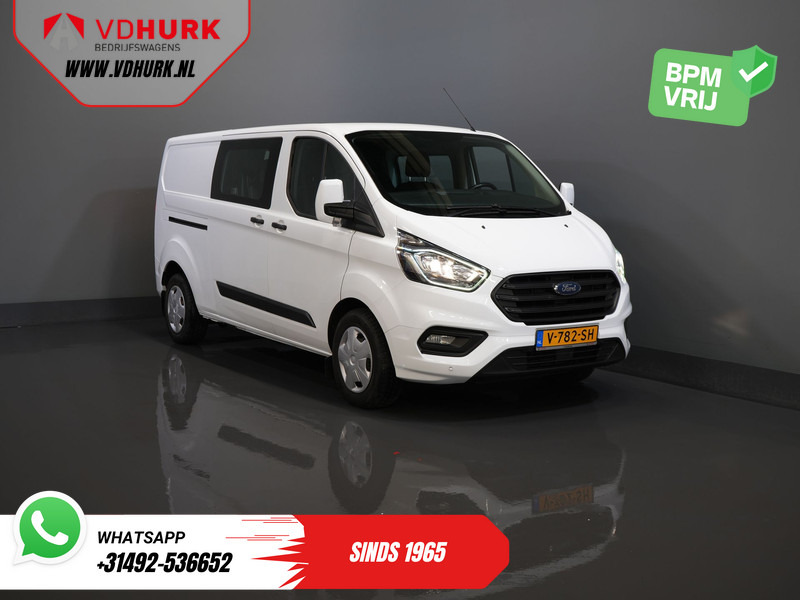 Ford Transit Custom 340 2.0 TDCI 130 pk L2 Dubbel Cabine DC BPM VRIJ! 6 Pers./ 2.8t Trekverm./ PDC/ Cruise/ Trekhaak/ Airco - Autoutilitară compactă, Autoutilitară cabină dublă: Foto 1 Ford Transit Custom 340 2.0 TDCI 130 pk L2 Dubbel Cabine DC BPM VRIJ! 6 Pers./ 2.8t Trekverm./ PDC/ Cruise/ Trekhaak/ Airco - Autoutilitară compactă, Autoutilitară cabină dublă: Foto 1