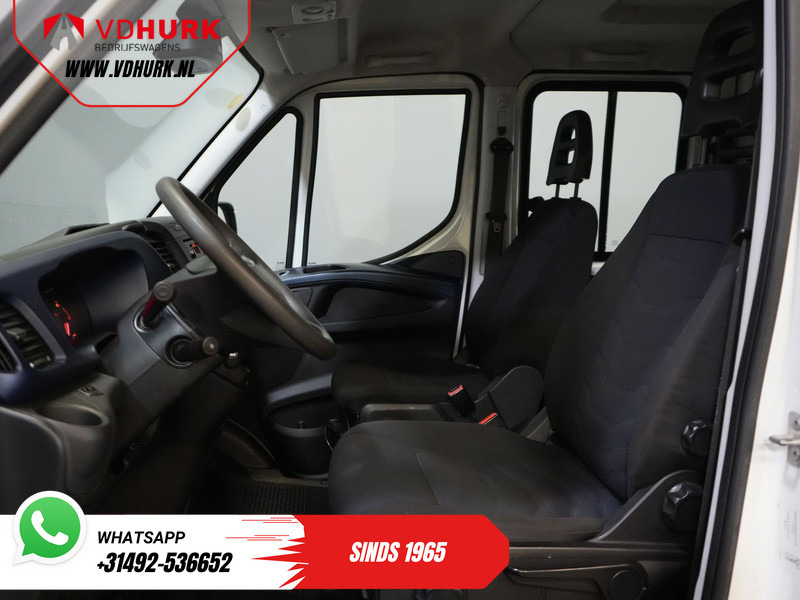 Autoutilitară cu platformă, Autoutilitară cabină dublă Iveco Daily 35C14D 2.3 140 pk Aut. ZF DC Dubbel Cabine 6 Pers./ Kipper/ Pick Up/ Open Laadbak/ Kieper/ 3.5t Trekverm./ Dubbel Lucht/ Gev.Sto: Foto 14