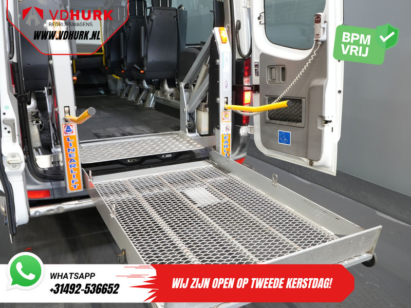 Microbuz, Transport persoane Mercedes-Benz Sprinter 313 2.2 CDI L2H2 €10.164 Incl. BTW BPM VRIJ! EXPORT Combi/ 9 Persoons/ Kombi/ 9P/ Airco/ Rolstoellift: Foto 16