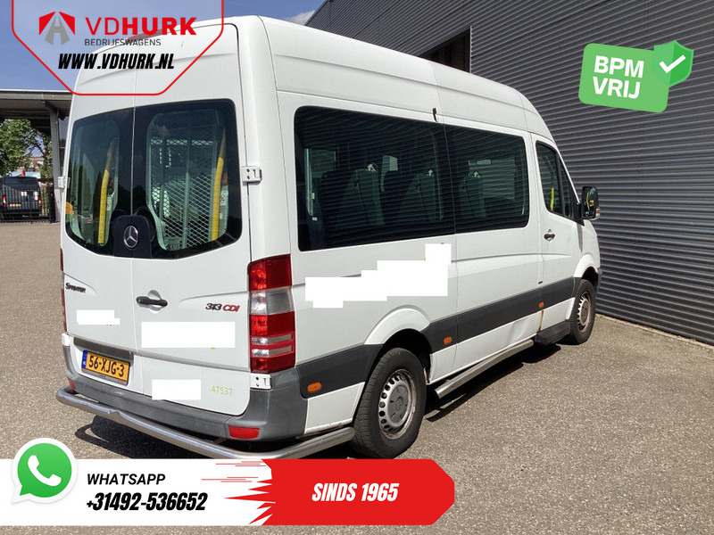 Microbuz, Transport persoane Mercedes-Benz Sprinter 313 2.2 CDI L2H2 €11.132 Incl. BTW BPM VRIJ! EXPORT ONLY Combi/ 9 Persoons/ Kombi/ 9P/ Airco/ Rolstoellift: Foto 11