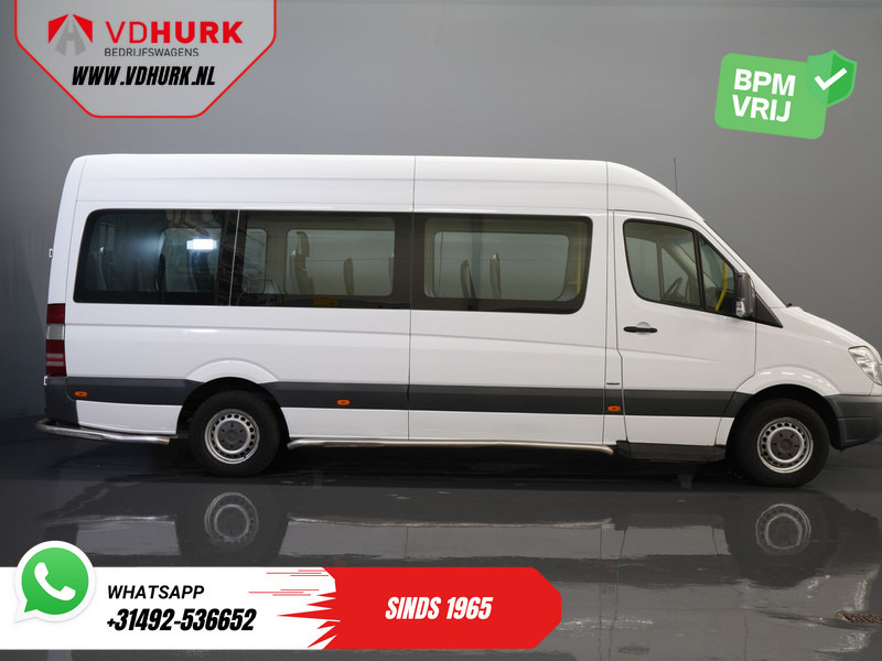 Microbuz, Transport persoane Mercedes-Benz Sprinter 313 2.2 CDI L3H2 €10.890,- incl BTW (BPM VRIJ) EXPORT ONLY Combi/ 9 persoons/ Kombi/ 9P/ Rearbar/ Sidebar/ Airco/ Rolstoellift: Foto 11
