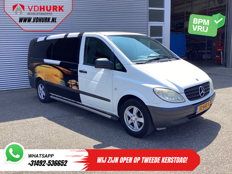 Mercedes-Benz Vito 109 CDI L3 EXPORT ONLY (€7.744,- Incl. BTW/BPM Vrij!) 9 Persoons/ Kombi/ Combi/ 9P/ Sidebars/ Camera/ Trekhaak/ Airco - Microbuz, Transport persoane: Foto 1 Mercedes-Benz Vito 109 CDI L3 EXPORT ONLY (€7.744,- Incl. BTW/BPM Vrij!) 9 Persoons/ Kombi/ Combi/ 9P/ Sidebars/ Camera/ Trekhaak/ Airco - Microbuz, Transport persoane: Foto 1
