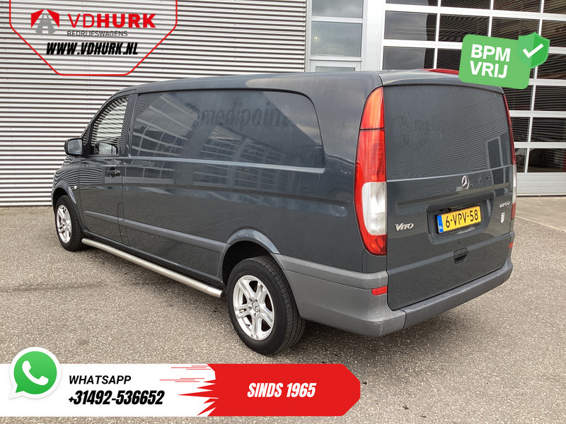 Mercedes-Benz Vito 110 CDI L3 EXPORT NL Auto/ APK 02-2026/ Airco/ LMV/ Sidebars/ Betimmering/ Radio - Autoutilitară compactă: Foto 2 Mercedes-Benz Vito 110 CDI L3 EXPORT NL Auto/ APK 02-2026/ Airco/ LMV/ Sidebars/ Betimmering/ Radio - Autoutilitară compactă: Foto 2