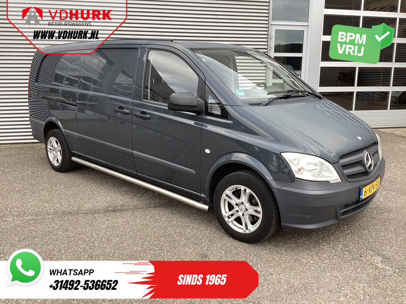 Mercedes-Benz Vito 110 CDI L3 EXPORT NL Auto/ APK 02-2026/ Airco/ LMV/ Sidebars/ Betimmering/ Radio - Autoutilitară compactă: Foto 1 Mercedes-Benz Vito 110 CDI L3 EXPORT NL Auto/ APK 02-2026/ Airco/ LMV/ Sidebars/ Betimmering/ Radio - Autoutilitară compactă: Foto 1