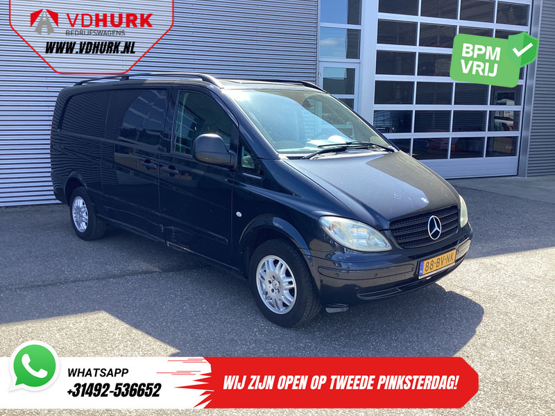 Mercedes-Benz Vito 111 CDI Aut. L3 EXPORT ONLY NL Auto/ APK 01-2026/ Airco/ PDC V+A/ LMV - Autoutilitară compactă: Foto 1 Mercedes-Benz Vito 111 CDI Aut. L3 EXPORT ONLY NL Auto/ APK 01-2026/ Airco/ PDC V+A/ LMV - Autoutilitară compactă: Foto 1