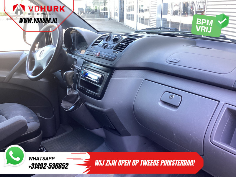 Mercedes-Benz Vito 111 CDI Aut. L3 EXPORT ONLY NL Auto/ APK 01-2026/ Airco/ PDC V+A/ LMV - Autoutilitară compactă: Foto 3 Mercedes-Benz Vito 111 CDI Aut. L3 EXPORT ONLY NL Auto/ APK 01-2026/ Airco/ PDC V+A/ LMV - Autoutilitară compactă: Foto 3