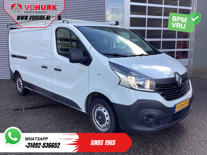 Renault Trafic 1.6 dCi 120 pk L2 BPM VRIJ! NL Auto/ 3 Pers./ Imperiaal/ Navi/ Airco/ Cruise/ PDC/ Trekhaak - Autoutilitară compactă: Foto 1 Renault Trafic 1.6 dCi 120 pk L2 BPM VRIJ! NL Auto/ 3 Pers./ Imperiaal/ Navi/ Airco/ Cruise/ PDC/ Trekhaak - Autoutilitară compactă: Foto 1
