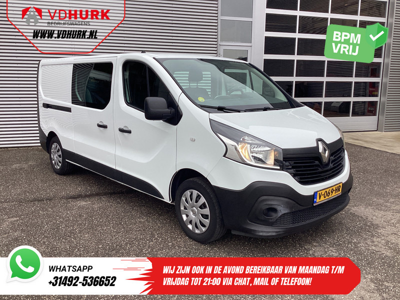 Renault Trafic 1.6 dCi 125 pk L2 DC Dubbel Cabine BPM VRIJ NL Auto/ Camera/ Cruise/ Navi/ Airco/ Trekhaak - Autoutilitară compactă, Autoutilitară cabină dublă: Foto 1 Renault Trafic 1.6 dCi 125 pk L2 DC Dubbel Cabine BPM VRIJ NL Auto/ Camera/ Cruise/ Navi/ Airco/ Trekhaak - Autoutilitară compactă, Autoutilitară cabină dublă: Foto 1