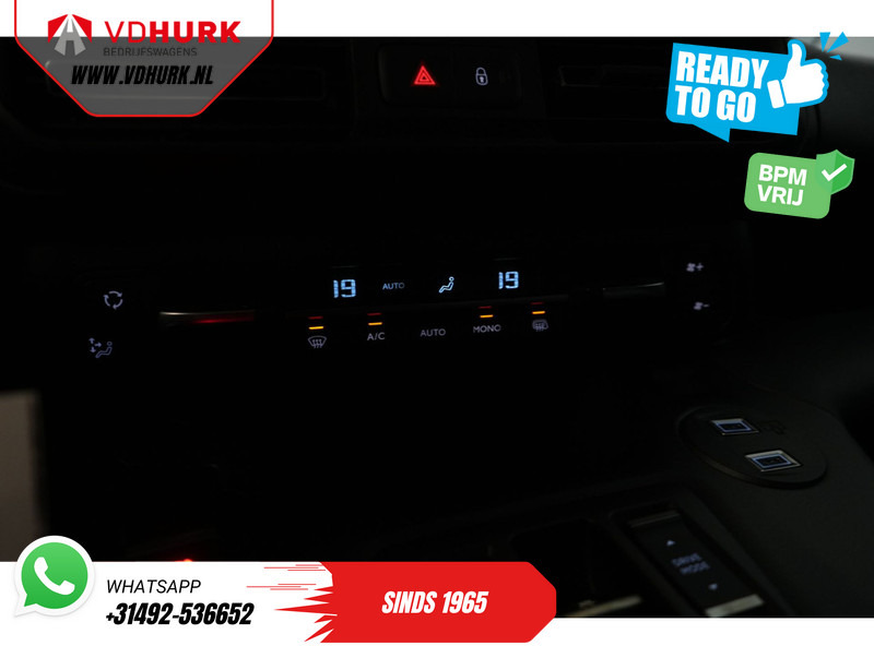 Dubă Toyota PROACE CITY 1.5 130 pk Aut. L2 BPM VRIJ! LED/ Virtual Cockpit/ 3 pers./ Carplay/ Camera/ Climate/ PDC/ Cruise: Foto 16