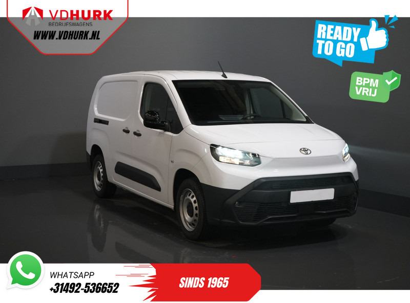Toyota PROACE CITY 1.5 130 pk Aut. L2 BPM VRIJ! LED/ Virtual Cockpit/ 3 pers./ Carplay/ Camera/ Climate/ PDC/ Cruise - Dubă: Foto 1 Toyota PROACE CITY 1.5 130 pk Aut. L2 BPM VRIJ! LED/ Virtual Cockpit/ 3 pers./ Carplay/ Camera/ Climate/ PDC/ Cruise - Dubă: Foto 1