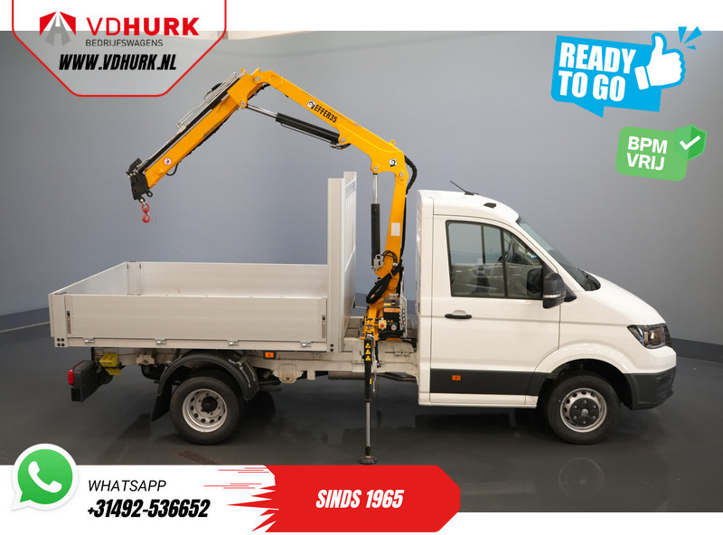 Volkswagen Crafter 50 165 pk Effer 352S Kraan/ Crane/ Kran/ Autokran/ PTO/ Open laadbak/ Dubbel Lucht - Autoutilitară cu platformă: Foto 4 Volkswagen Crafter 50 165 pk Effer 352S Kraan/ Crane/ Kran/ Autokran/ PTO/ Open laadbak/ Dubbel Lucht - Autoutilitară cu platformă: Foto 4