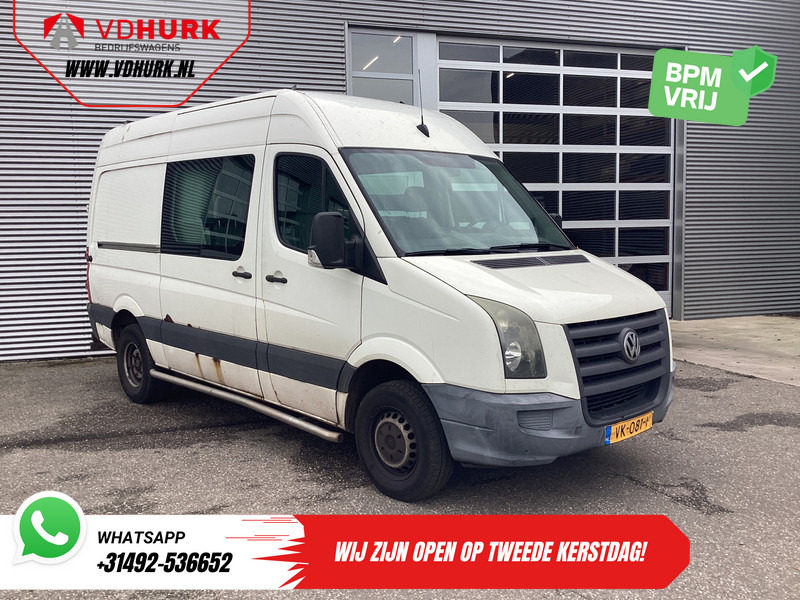 Volkswagen Crafter 50 2.5 TDI Aut. L2H2 DC Dubbel Cabine EXPORT 5 cil/ 3.5t Trekverm./ Airco/ 6 Pers./ 270Gr.Deuren/ Trekhaak - Dubă, Autoutilitară cabină dublă: Foto 1 Volkswagen Crafter 50 2.5 TDI Aut. L2H2 DC Dubbel Cabine EXPORT 5 cil/ 3.5t Trekverm./ Airco/ 6 Pers./ 270Gr.Deuren/ Trekhaak - Dubă, Autoutilitară cabină dublă: Foto 1