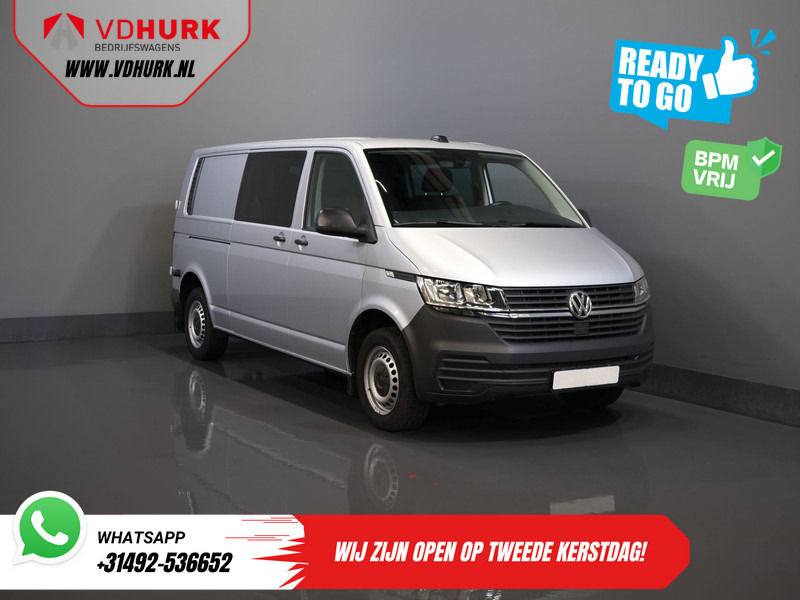 Volkswagen Transporter T6.1 2.0 TDI 150 pk DSG Aut. L2 DC BPM VRIJ! Dubbel Cabine 6 Pers./ Lage KM!/ Adapt.Cruise/ 270Gr. Deuren/ Navi/ Carplay/ Trekha - Dubă, Autoutilitară cabină dublă: Foto 1 Volkswagen Transporter T6.1 2.0 TDI 150 pk DSG Aut. L2 DC BPM VRIJ! Dubbel Cabine 6 Pers./ Lage KM!/ Adapt.Cruise/ 270Gr. Deuren/ Navi/ Carplay/ Trekha - Dubă, Autoutilitară cabină dublă: Foto 1