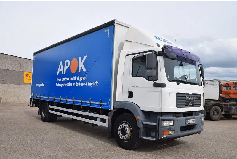 MAN TGM 18.280 - Camion cu prelată: Foto 1 MAN TGM 18.280 - Camion cu prelată: Foto 1