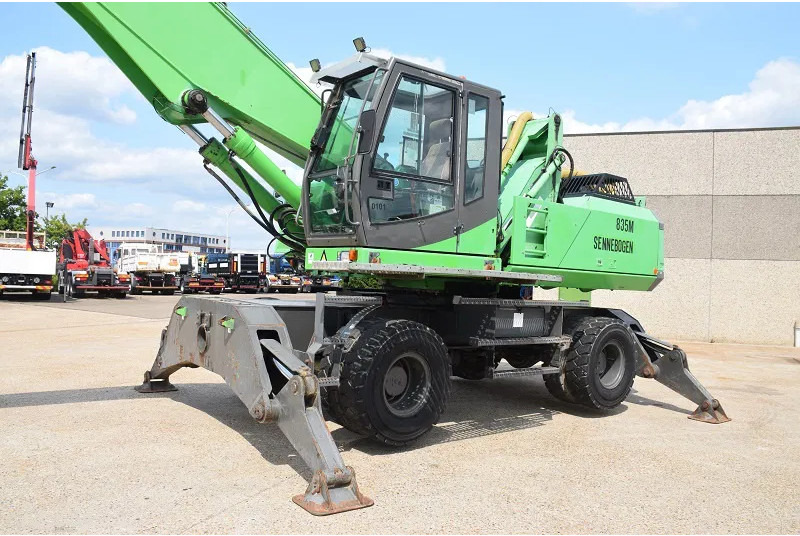 Sennebogen 835M - Excavator pe roţi: Foto 3 Sennebogen 835M - Excavator pe roţi: Foto 3