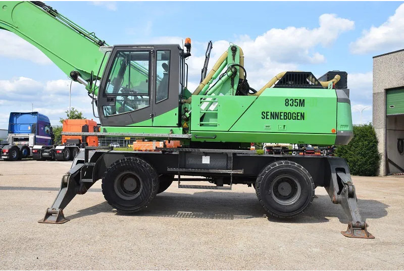 Sennebogen 835M - Excavator pe roţi: Foto 2 Sennebogen 835M - Excavator pe roţi: Foto 2