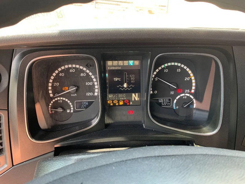 Mercedes-Benz Actros 2548 6X2 + Aanhanger*Palfinger crane*Cruise control*Airco* - Camion cu prelată, Camion cu macara: Foto 5 Mercedes-Benz Actros 2548 6X2 + Aanhanger*Palfinger crane*Cruise control*Airco* - Camion cu prelată, Camion cu macara: Foto 5