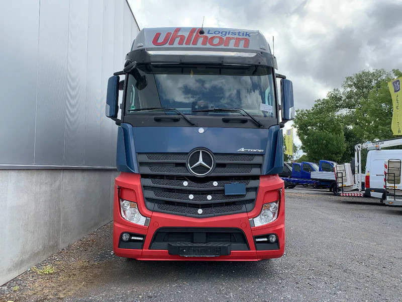 Mercedes-Benz Actros 2548 6X2 + Aanhanger*Palfinger crane*Cruise control*Airco* - Camion cu prelată, Camion cu macara: Foto 3 Mercedes-Benz Actros 2548 6X2 + Aanhanger*Palfinger crane*Cruise control*Airco* - Camion cu prelată, Camion cu macara: Foto 3