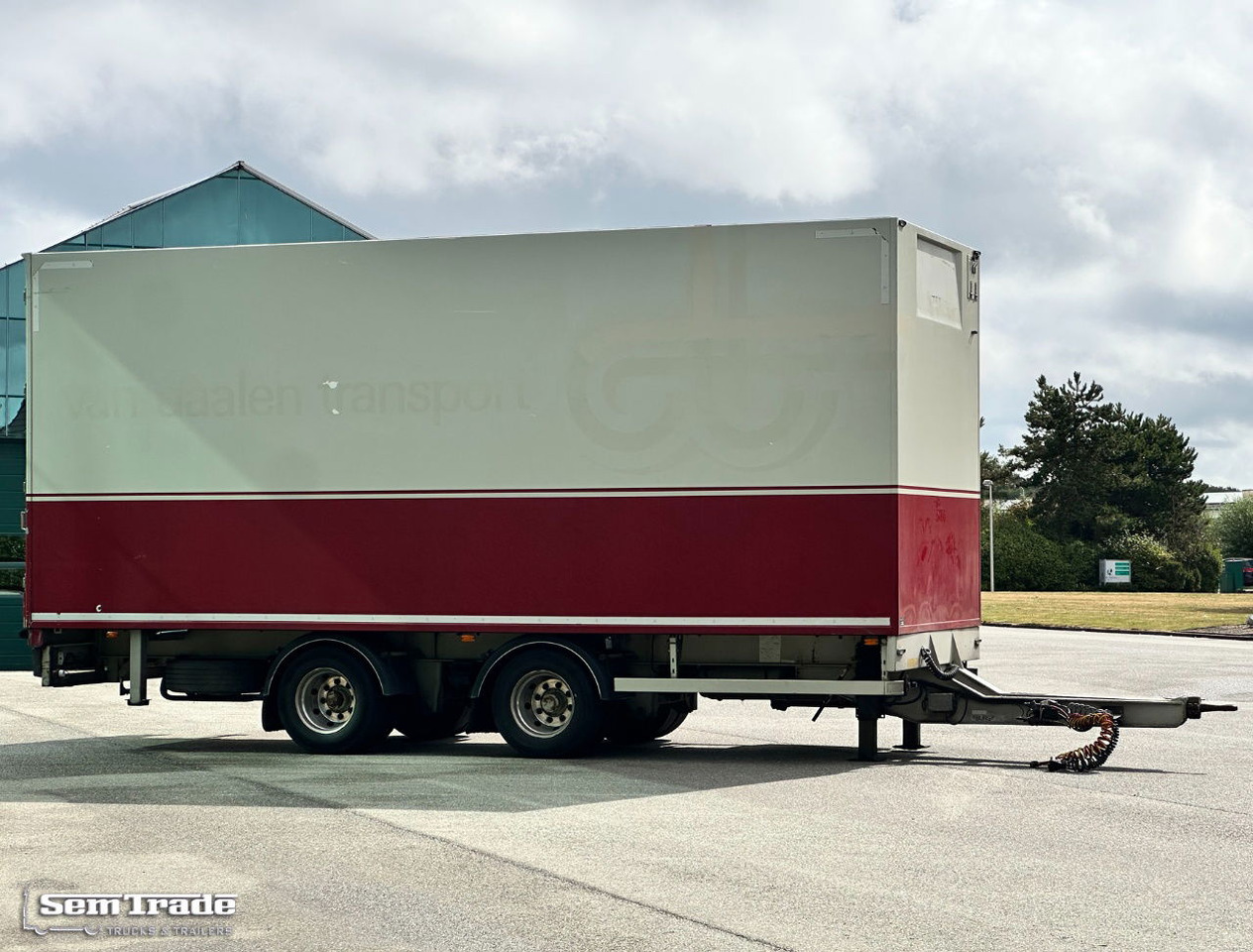 Burg 2 Axle VAN Beurden Isolated BOX TRS Cooling Good Condition Holland-Trailer - Remorcă frigider: Foto 5 Burg 2 Axle VAN Beurden Isolated BOX TRS Cooling Good Condition Holland-Trailer - Remorcă frigider: Foto 5